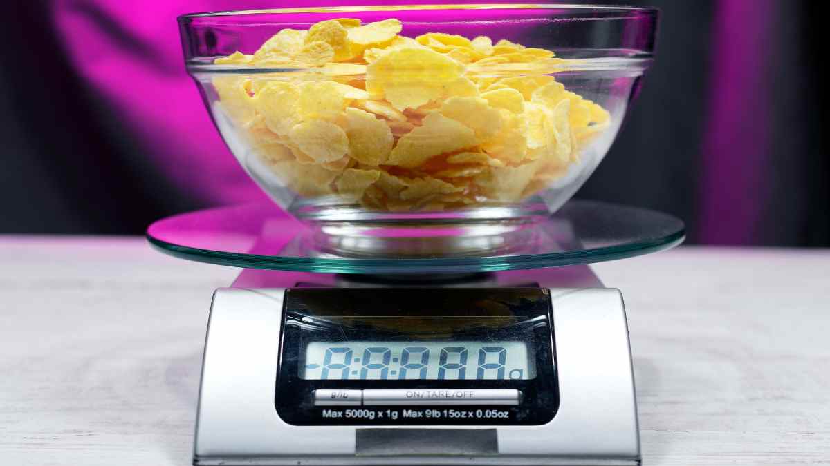 tare function kitchen scale